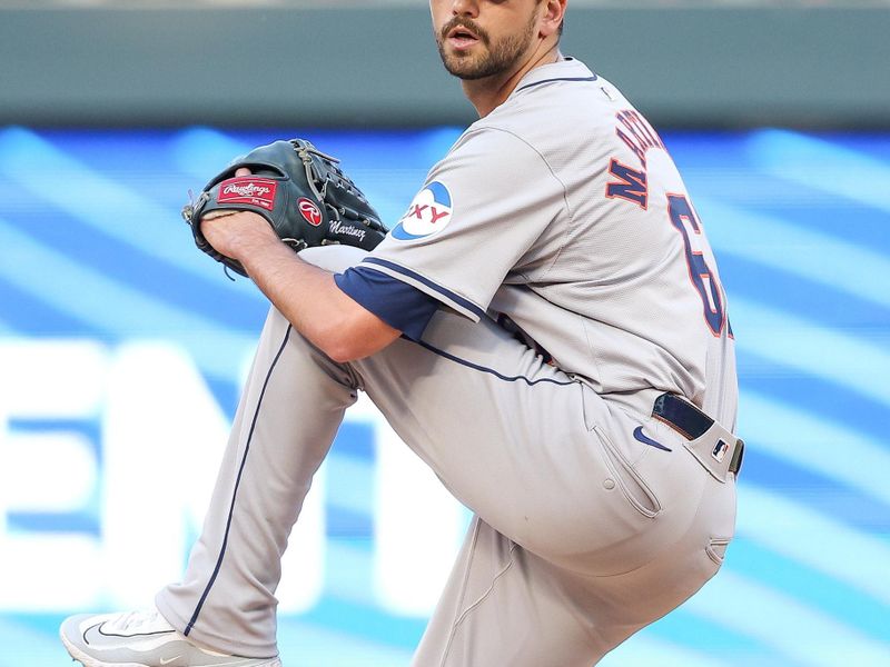 Jul 5, 2024; Minneapolis, Minnesota, USA; Houston Astros pitcher Seth Martinez (61) pitches against the Minnesota Twins during the third inning at Target Field. Mandatory Credit: Matt Krohn-USA TODAY Sports