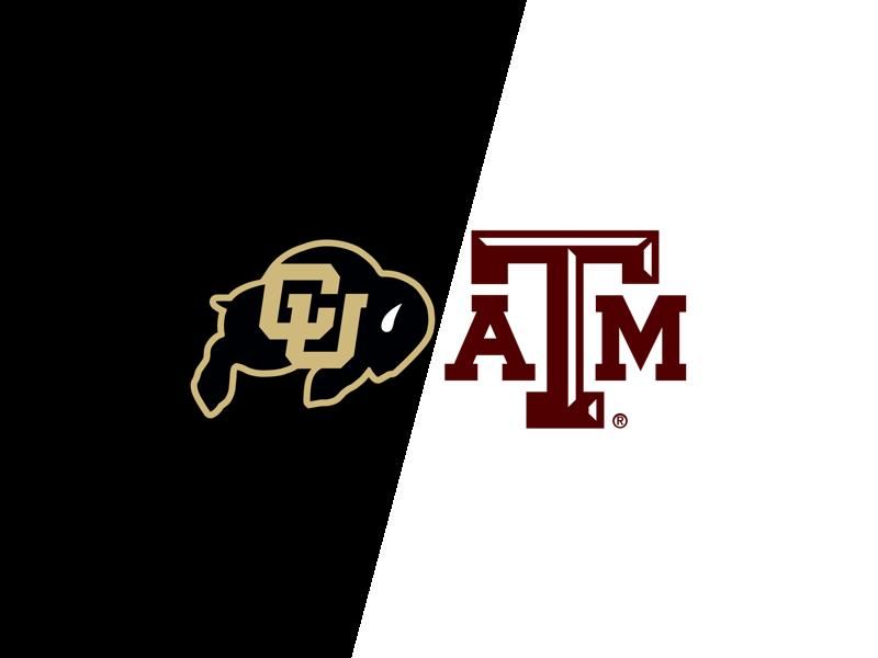 Colorado Buffaloes VS Texas A&M Aggies