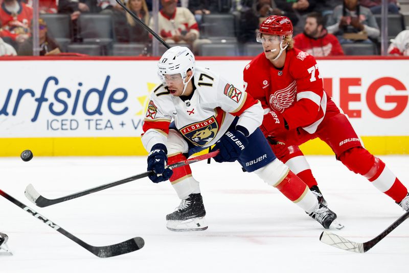 Detroit Red Wings vs Florida Panthers: Alex DeBrincat Shines at Little Caesars Arena