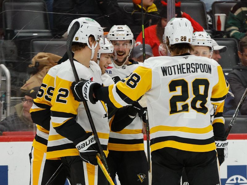 Detroit Red Wings vs Pittsburgh Penguins: Alex DeBrincat Sets the Edge for Wings