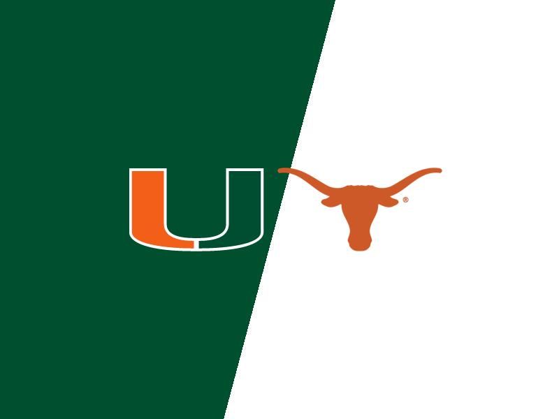 Miami (FL) Hurricanes Set to Battle Texas Longhorns at T-Mobile Center in Men's Basketball Showd...