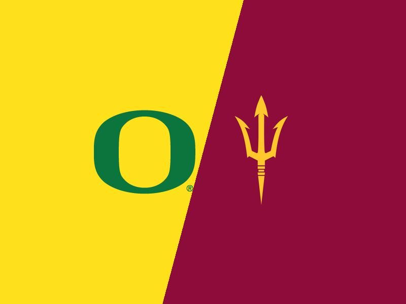 Oregon Ducks VS Arizona State Sun Devils