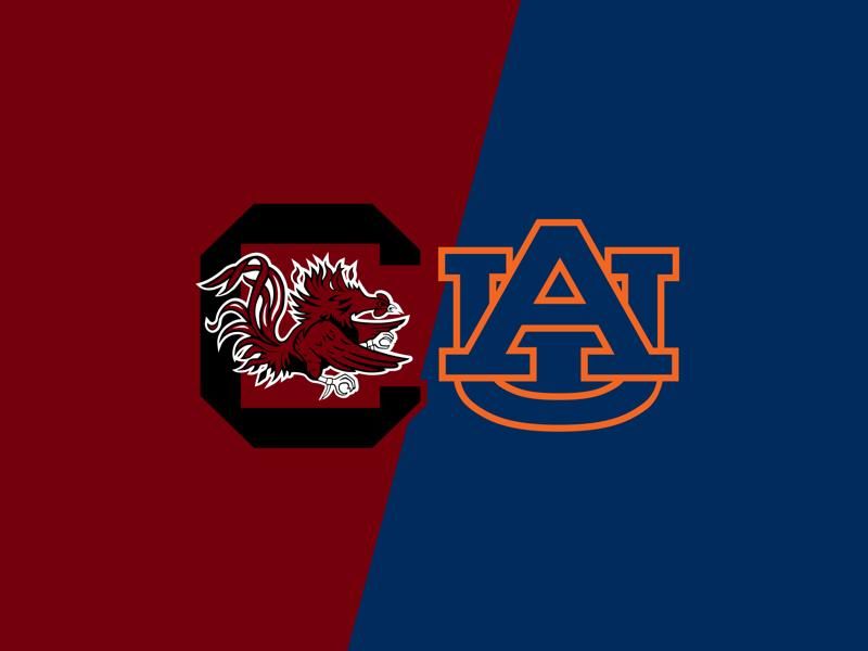 South Carolina Gamecocks Look to Upset Auburn Tigers in Nashville Showdown
