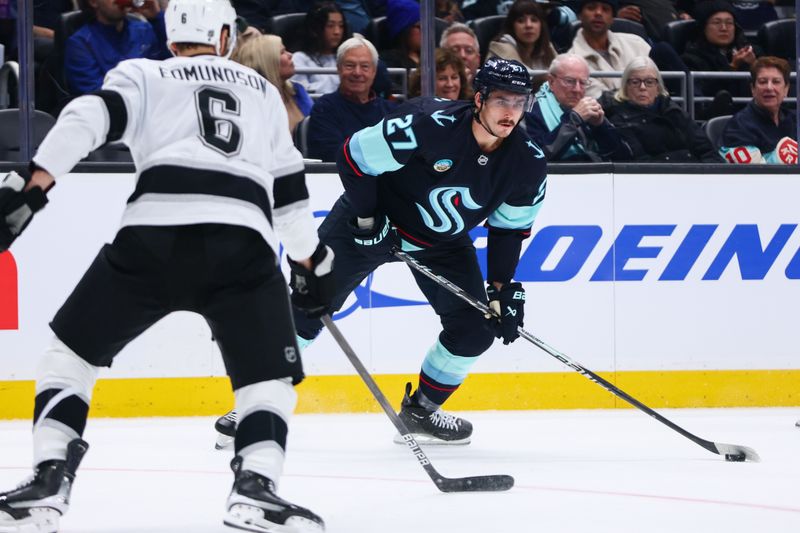 Seattle Kraken's Matty Beniers Ready to Shine Against Los Angeles Kings at Crypto.com Arena