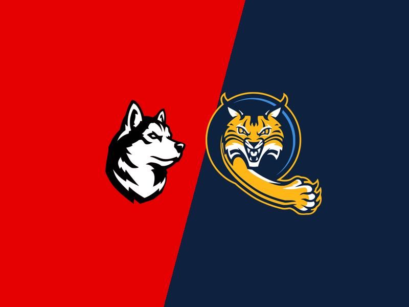 Northeastern Huskies VS Quinnipiac Bobcats