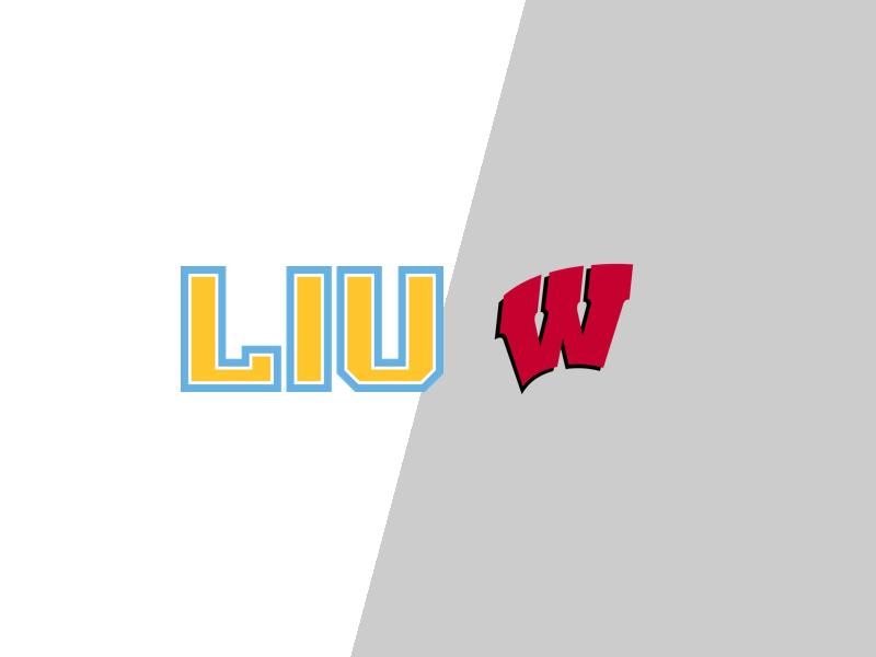 LIU Sharks VS Wisconsin Badgers