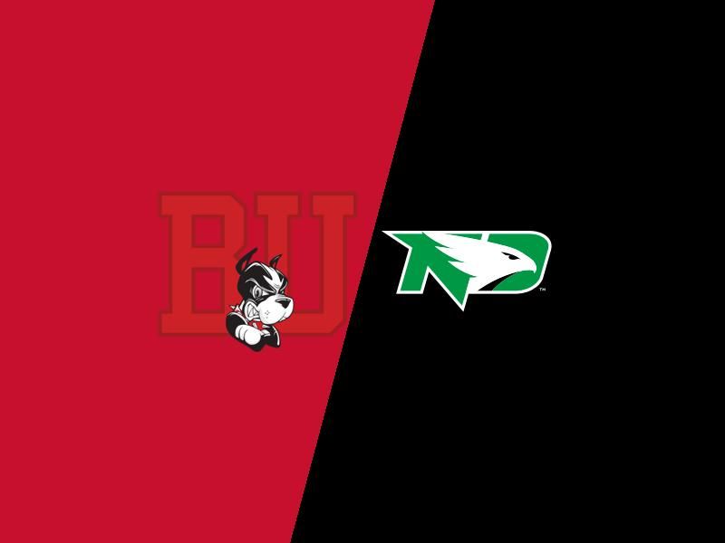 Boston University Terriers VS North Dakota Fighting Hawks