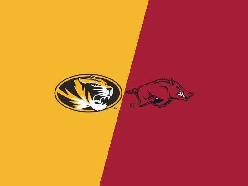 Clash at Donald W. Reynolds Razorback Stadium: Missouri Tigers Face Arkansas Razorbacks in Footb...