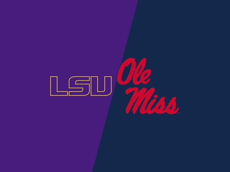 Clash at Vaught-Hemingway Stadium: Ole Miss Rebels Host LSU Tigers in College Football Showdown