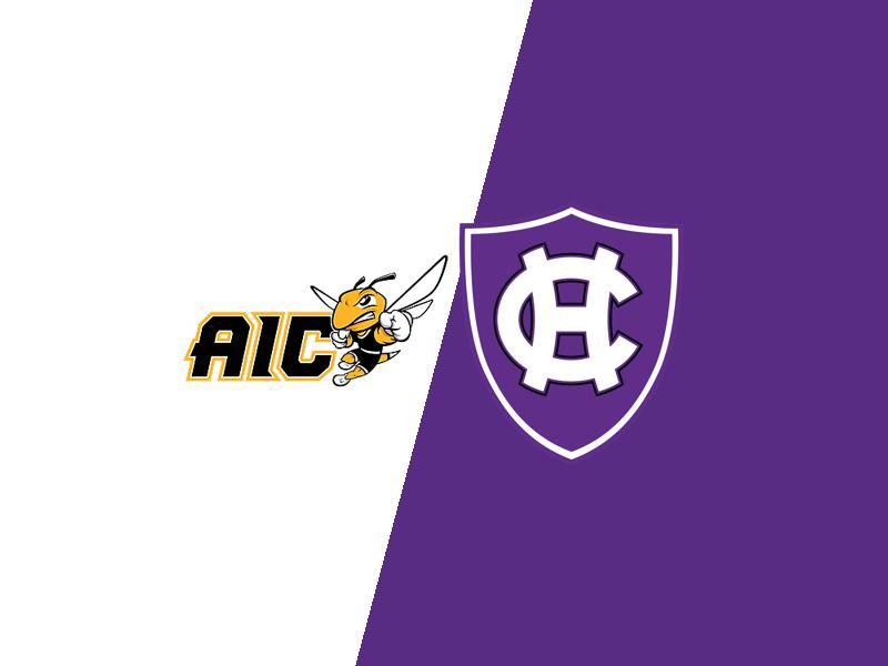 American International Yellow Jackets VS Holy Cross Crusaders