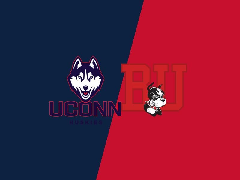 UConn Huskies VS Boston University Terriers