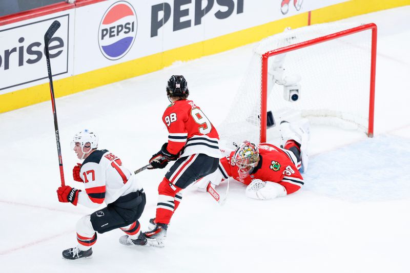 New Jersey Devils Triumph Over Chicago Blackhawks in Overtime Drama