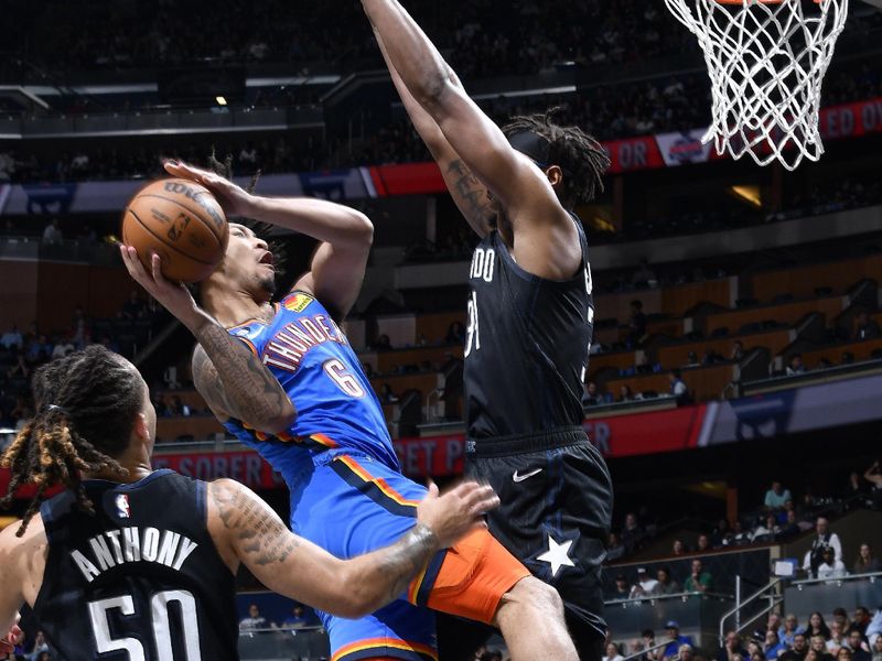 Oklahoma City Thunder Clash with Washington Wizards at Paycom Center