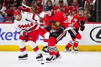 Blackhawks' Effort Falls Short as Hurricanes Blow Through Chicago 4-2