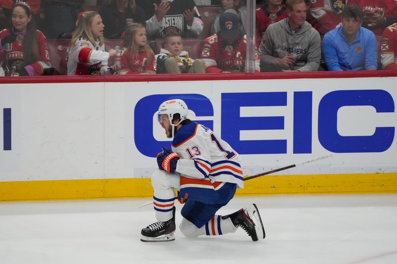 Oilers' Effort Falls Short in Sunrise: Florida Panthers Secure a 2-1 Victory