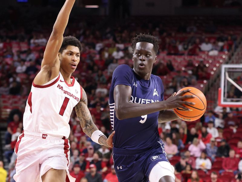 Arkansas Razorbacks Dominate Queens University Royals with Stellar Second Half Performance
