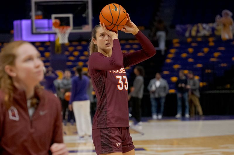 Virginia Tech Hokies' Georgia Amoore Shines as Virginia Cavaliers Prepare for Showdown