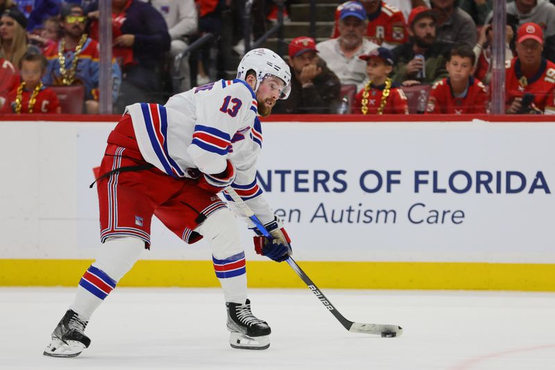 New York Rangers Aim to Outpace Florida Panthers in Sunrise Showdown