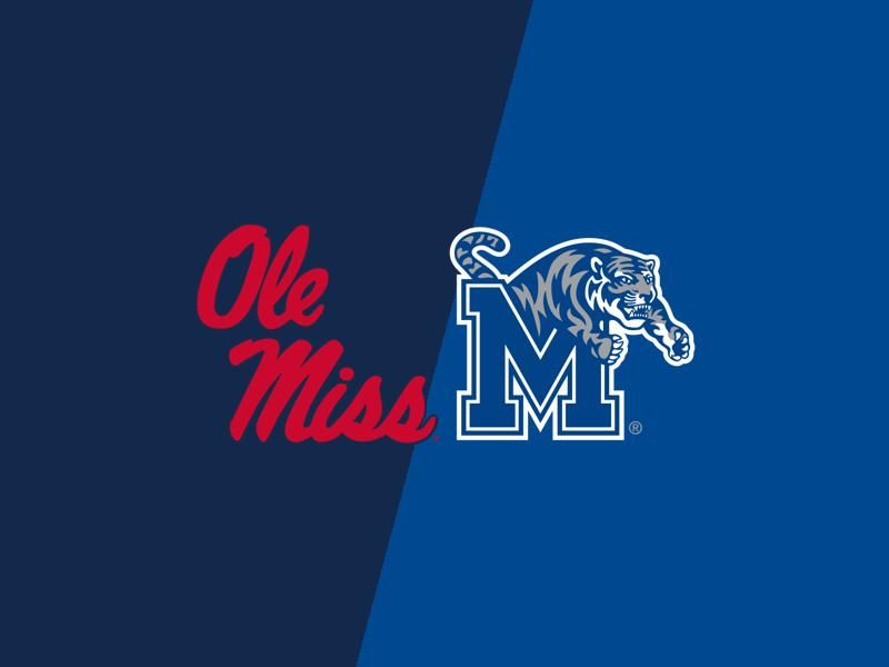 Ole Miss Rebels and Memphis Tigers Clash at FedExForum in Men's Basketball Showdown