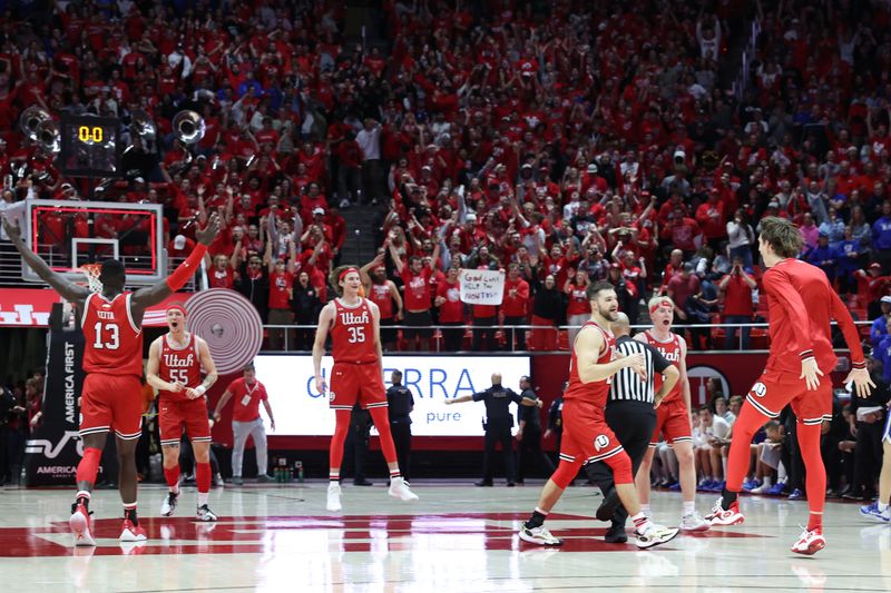 Clash at Jon M. Huntsman Center: Utah Utes to Host Washington Huskies in Men's Basketball