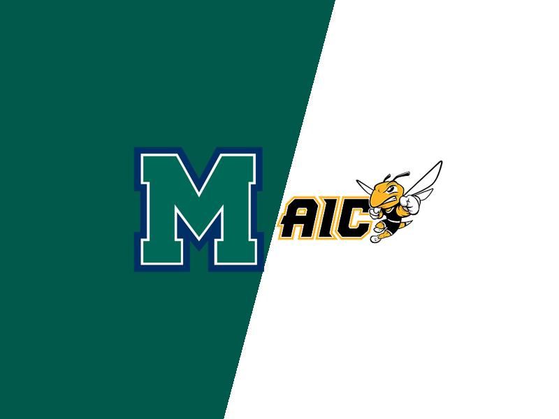 Mercyhurst Lakers VS American International Yellow Jackets