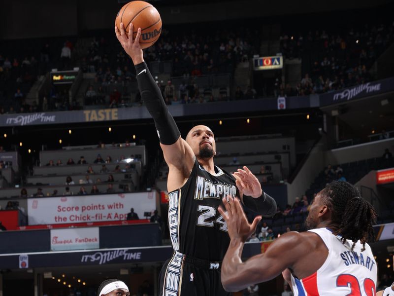 MEMPHIS, TN - DECEMBER 9: Dillon Brooks #24 of the Memphis Grizzlies drives to the basket during the game against the Detroit Pistons on December 9, 2022 at FedExForum in Memphis, Tennessee. NOTE TO USER: User expressly acknowledges and agrees that, by downloading and or using this photograph, User is consenting to the terms and conditions of the Getty Images License Agreement. Mandatory Copyright Notice: Copyright 2022 NBAE (Photo by Joe Murphy/NBAE via Getty Images)