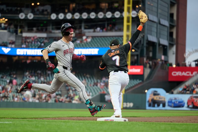 Giants' Early Burst and Pitching Edge Out Diamondbacks at Oracle Park