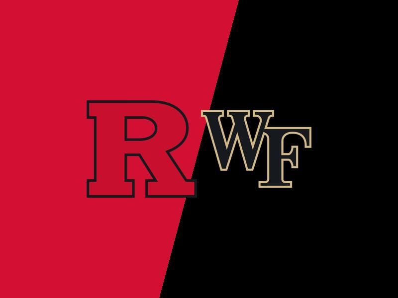 Rutgers Scarlet Knights VS Wake Forest Demon Deacons