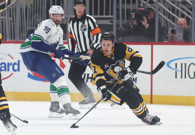 Vancouver Canucks Prepare for Battle Against Pittsburgh Penguins: Elias Pettersson Leads the Cha...