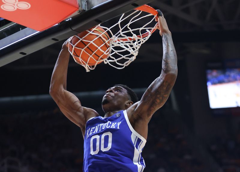 Did Kentucky Wildcats' Second Half Surge Overcome Tennessee Volunteers at Thompson-Boling Arena?