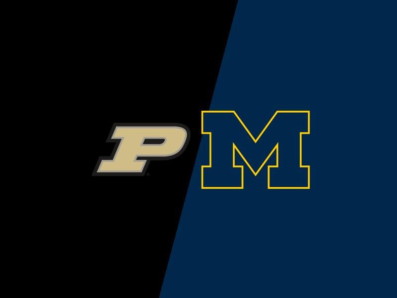 Boilermakers and Wolverines Clash at Crisler Center