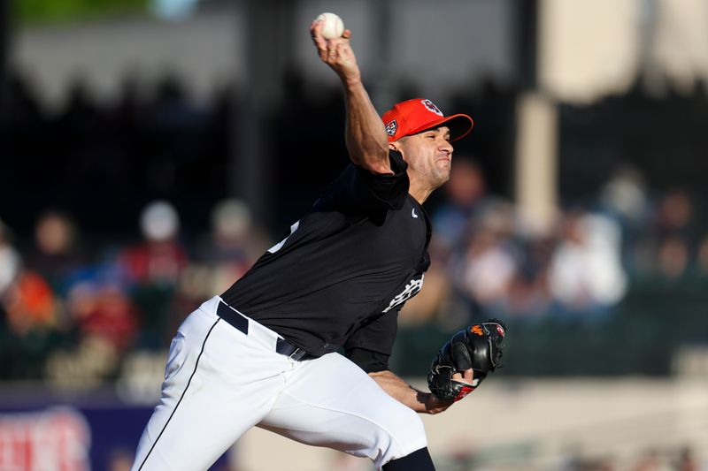 Mar 19, 2024; Lakeland, Florida, USA;  at Publix Field at Joker Marchant Stadium. Mandatory Credit: Nathan Ray Seebeck-USA TODAY Sports