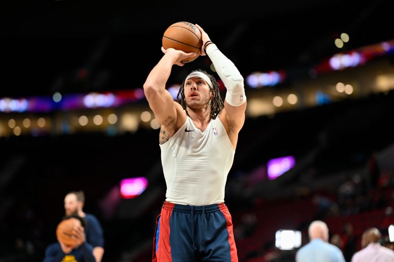 PORTLAND, OREGON - MARCH 23: <<enter caption here>> at the Moda Center on March 23, 2024 in Portland, Oregon. NOTE TO USER: User expressly acknowledges and agrees that, by downloading and or using this photograph, User is consenting to the terms and conditions of the Getty Images License Agreement. (Photo by Alika Jenner/Getty Images)