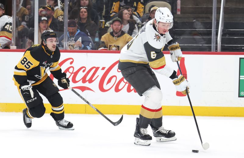 Pittsburgh Penguins vs Vegas Golden Knights: Erik Karlsson Sets the Tempo in Vegas