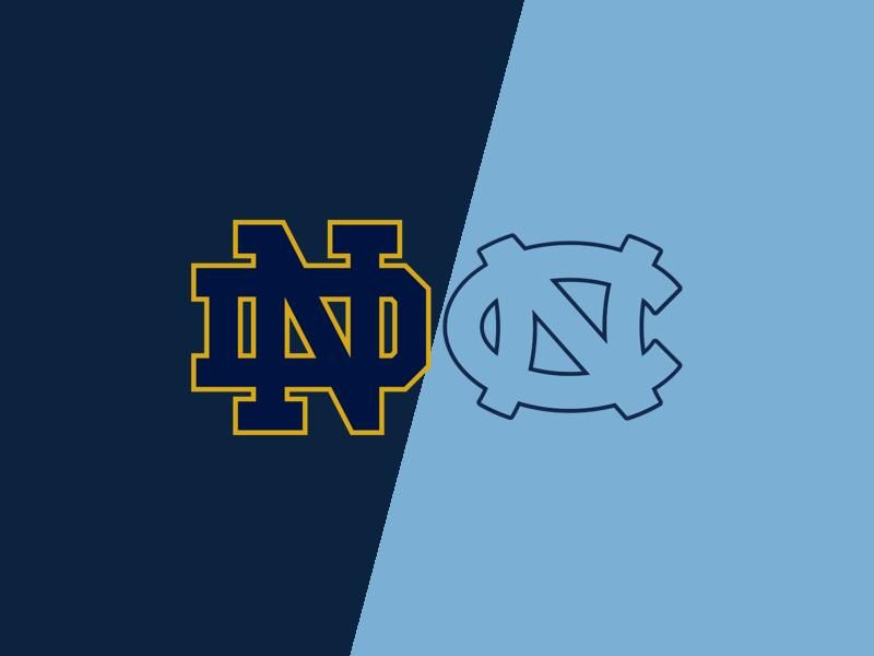 Notre Dame Fighting Irish VS North Carolina Tar Heels