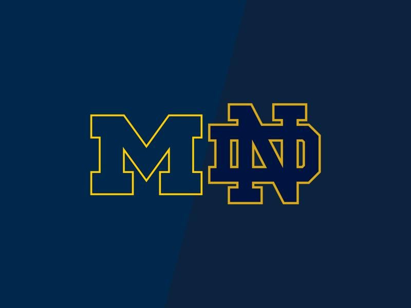 Clash of Titans at Michigan Stadium: Notre Dame Fighting Irish vs Michigan Wolverines in Footbal...