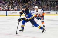 Islanders' Engvall and Blues' Kyrou: Key Players in Upcoming UBS Arena Duel