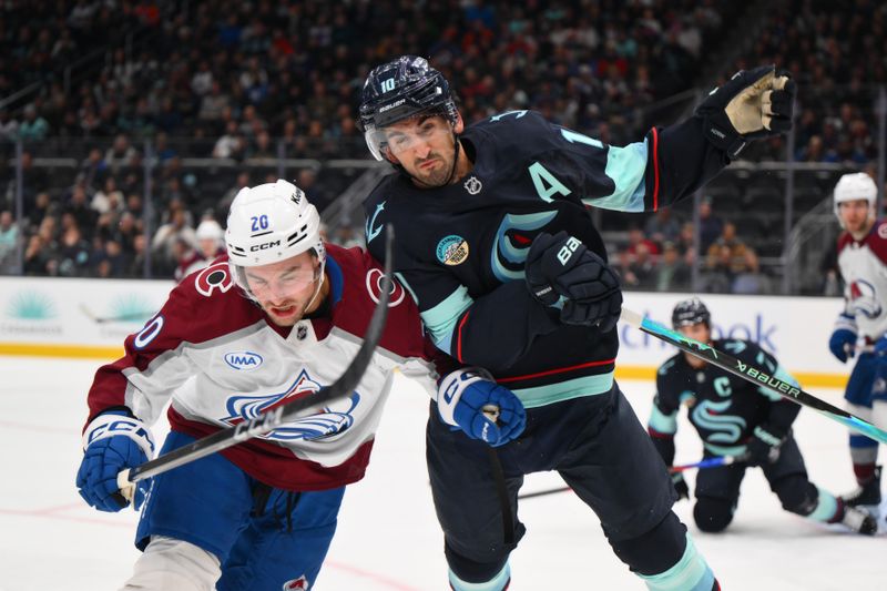 Colorado Avalanche vs Seattle Kraken: Nathan MacKinnon sets the tone as Avs chase road edge