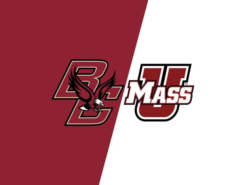 Boston College Eagles VS UMass Minutemen