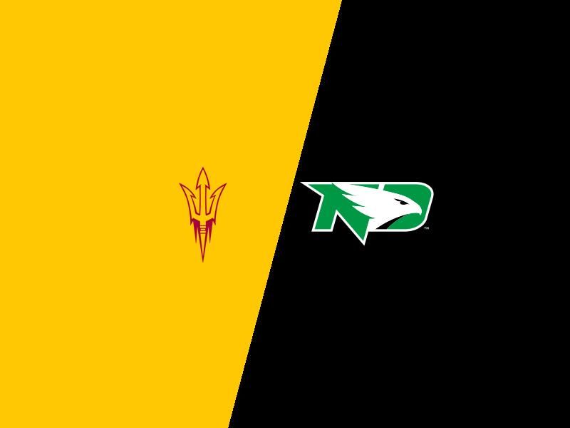 Arizona State Sun Devils VS North Dakota Fighting Hawks