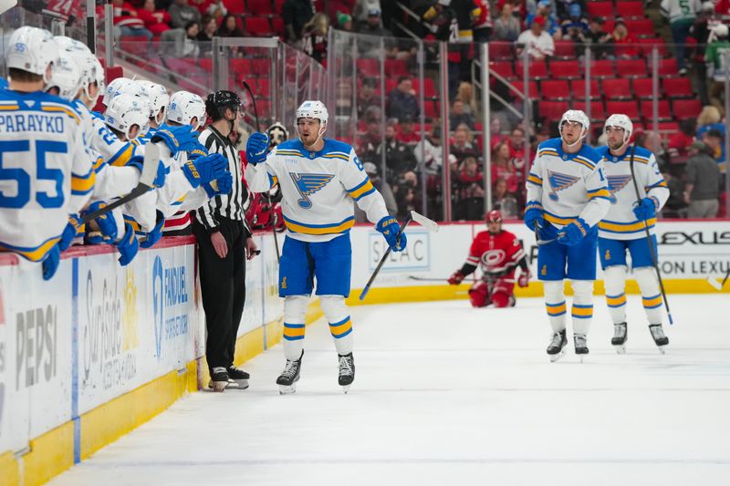 Carolina Hurricanes and St. Louis Blues: Jankowski opens, Binnington closes as third period flip...