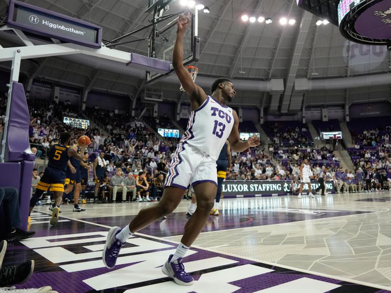 Frogs Leap into Mountaineers' Territory: TCU Eyes Victory at WVU Coliseum