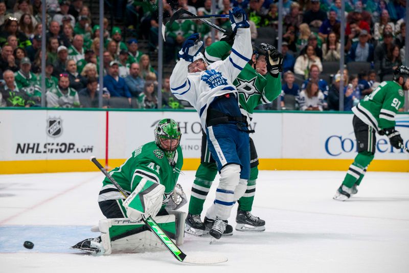 Oct 26, 2023; Dallas, Texas, USA; during the first period at the American Airlines Center. Mandatory Credit: Jerome Miron-USA TODAY Sports