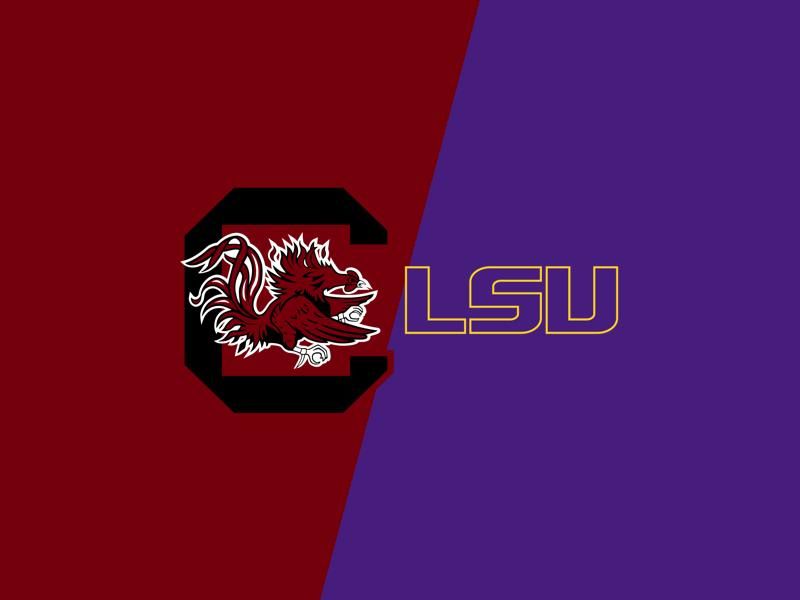 South Carolina Gamecocks VS LSU Lady Tigers