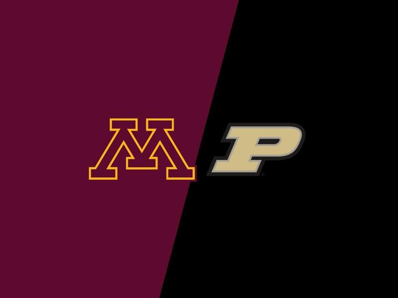 Clash at Williams Arena: Purdue Boilermakers to Battle Minnesota Golden Gophers