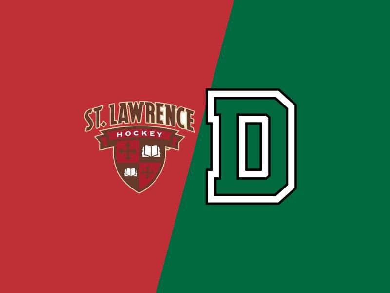 St. Lawrence Saints and Dartmouth Big Green Skate to a Stalemate at Thompson Arena