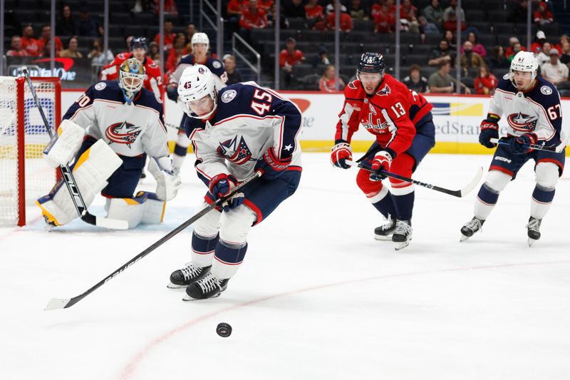 Washington Capitals vs Columbus Blue Jackets: Ovechkin's Stellar Performance Sets Stage for Show...