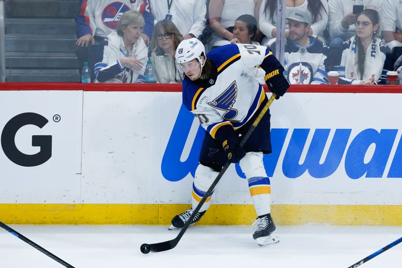 Can St. Louis Blues' Defense Hold Firm Against Winnipeg Jets at Canada Life Centre?