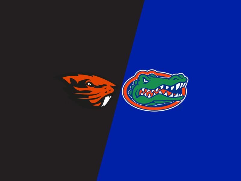 Clash of the Titans: Oregon State Beavers vs Florida Gators at Moda Center in Men's Basketball S...