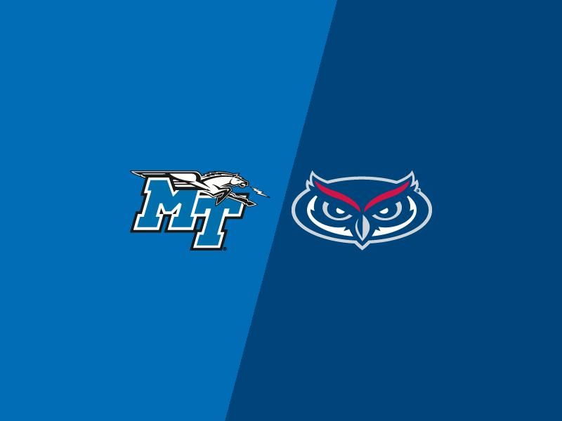 Middle Tennessee Blue Raiders VS Florida Atlantic Owls